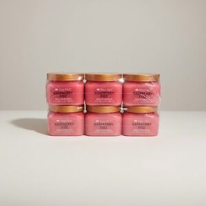 Tree Hut Raspberry Fixz Exfoliating Scrub - Pink Set of 6
